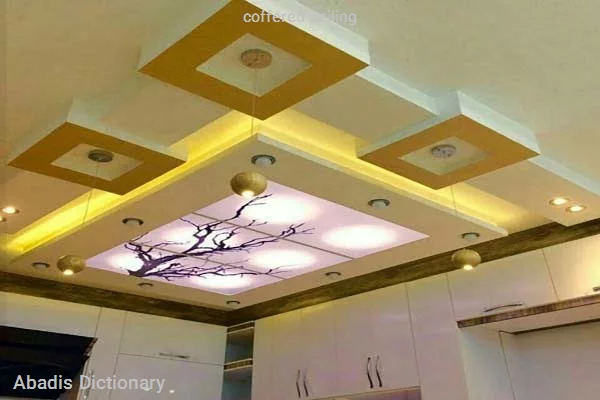 coffered ceiling